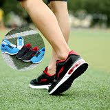 李宁男鞋夏季跑步鞋透气镂空网面鞋正品情侣气垫运动鞋学生网鞋女