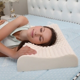 麦特斯纯天然泰国乳胶枕头枕芯成人颈椎护颈枕助睡眠保健记忆枕头