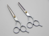 专业剪刀牙剪美发剪家用剪低档铝合金手柄分体剪理发用具厂家批发