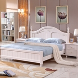 欧式床韩式公主田园1.5米美式法式床1.8储物双人实木床婚床大床