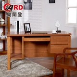 奥兰登实木写字台现代中式书桌办公桌橡木电脑桌字台书房家具特价