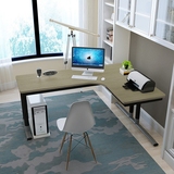 新款转角电脑桌墙角桌拐角办公桌宜家L型书桌子台式家用现代简约