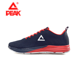 Peak匹克运动生活系列透气男子网面系带新款车缝线跑步鞋DH052157