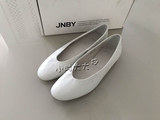 专柜代购 JNBY/江南布衣2016春季新款平底瓢鞋小白鞋单鞋7G152052