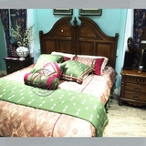 全友家私家居 专柜正品家具 美典系列67802 欧美古典实木床双人床