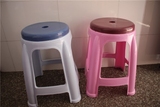 塑料透气圆凳高凳子加厚塑料凳中式凳浴室防滑凳洗脚凳餐椅凳