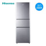 电器城Hisense/海信 BCD-206D/Q1家用电冰箱三门软冷冻全国包邮