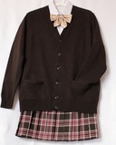 【11色】四件包邮 纯羊毛JK制服开衫针织衫V领日系学院风毛衣外套