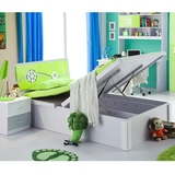 1.2米儿童床1.5米双人床 青少年彩色家具板式电脑桌衣柜韩式床