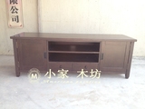 特价预售美式实木电视柜 简美地柜 客厅环保家具上海工厂定做