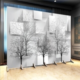 欧式客厅屏风隔断 移动现代时尚中式折屏 办公室酒店折叠玄光