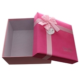 热卖韩版粉色正方形礼品盒 装千纸鹤星星成品的盒子 送礼物包装盒
