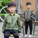 双色太空棉男童外套秋装2016新款韩版儿童中大童棒球服夹克衫上衣