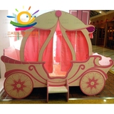 三米阳光儿童床单人床创意家具定制卡通床公主马车床南瓜床儿童床