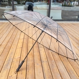 超大透明雨伞长柄伞男女学生韩国创意加厚双人情侣广告伞可印LOGO