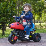 158】快乐牌甲壳虫儿童电动摩托车三轮车可坐人童车宝宝玩具车