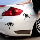 蜘蛛3D立体车贴 汽车贴纸 个性保险杠贴装饰刮痕贴 遮挡划痕贴花
