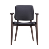 创意北欧餐椅实木简约现代椅子酒吧椅个性样板房售房部定制椅子