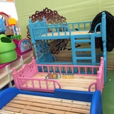 幼儿园塑料床专用午睡床小床上下床宝宝床午休儿童床木板床婴儿床