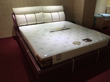 布艺床可拆洗小户型1.5米双人床1.8北欧布床婚床现代简约皮床气动