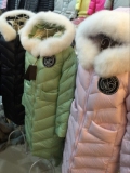韩国代购2015冬装新款加厚保暖超大毛领加长羽绒服女长款过膝外套