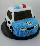 美点仿真蛋糕模型 创意生日礼物小汽车蛋糕模型 摆件装饰塑胶包邮