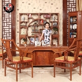 茶桌椅组合仿古实木中式红木茶台非洲花梨木功夫茶几桌客厅小户型