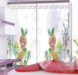 定制橱窗贴玻璃贴膜 卫生间厨房 防水贴花/移门贴冰箱贴