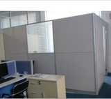 办公室高间隔 全板隔墙板间隔 玻璃隔断房间活动高隔屏风隔断
