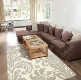 时尚后现代简约简欧 茶几客厅卧室 美式风格 定制纯羊毛地毯 三款