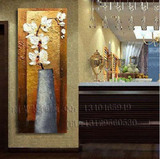 手绘油画现代家居装饰画无框画单联客厅壁画餐厅/厚油刀花