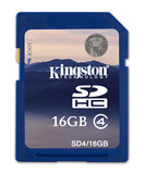 金士顿 16G SD卡 佳能 尼康 索尼单反微单 数码相机内存卡 储存卡