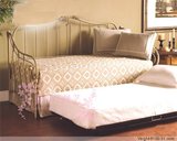 特价yS035欧式铁艺床/坐卧两用铁艺沙发床/欧式沙发床抽拉/单人床