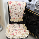 欧式高端布艺餐椅垫绗缝椅坐垫坐套凳子垫/靠背巾
