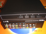 仝丽VSW41音视频4进1出AV切换器影音配件高清机顶盒最佳拍档正品