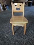 儿童椅宝宝叫叫椅儿童椅子木制靠背椅餐椅幼儿园小板凳宝宝笑脸椅