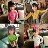 童装女童春装2016新款韩版小童T恤1-2-3岁女宝宝卫衣儿童打底衫潮