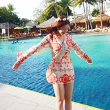 NUNU家马尔代夫海南三亚度假泰国旅游度假雪纺短裙波西米亚连衣裙