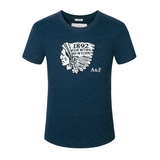 16夏季新款 Abercrombie Fitch AF 刺绣印第安短袖纯棉男士T恤