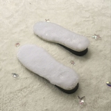 羊皮毛一体内增高鞋垫 棉鞋雪地靴专用2.5cm配件 超保暖