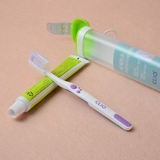 韩国进口软毛牙刷牙膏洗漱杯 透气牙具盒 简约出差旅行便携套装
