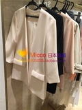 Micco日本直邮 SWFJ161026  Snidel  纯色西服外套