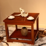 KAYOO全实木茶几简约现代创意小方桌新中式榆木小户型客厅边角几