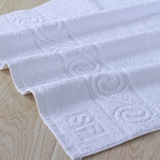 外贸原单白毛巾 纯棉纯色洗脸巾加厚加大50x102cm 柔性吸水不掉毛