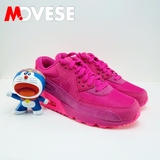 【MOVESE】Nike Air Max90 新款 骚粉 女子跑步气垫鞋 443817-600