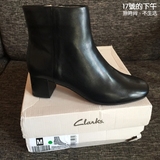 Clarks其乐2015秋季新款女鞋女靴短靴正品Chinaberry Bay英国代购
