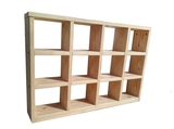 定制实木隔板原木搁板松木桌面板定做实木板材书柜橱柜一字隔板