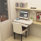 包邮卧室折叠桌连壁桌壁挂桌挂墙桌电脑桌连墙上桌笔记书桌靠墙桌