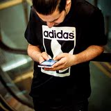 【特价】adidas阿迪达斯三叶草男子陈奕迅同款休闲运动 短袖 T恤