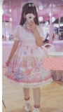 [ 洛丽塔 ] 可爱日系软妹 夹娃娃机连衣裙 短袖连衣裙【紫色现货
